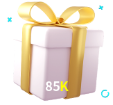 Receba seus bônus de boas-vindas no 85K